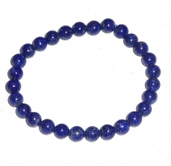 Bracelet perles en lapis lazuli extra Perles de 6mm