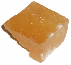 pierre calcite miel brute
