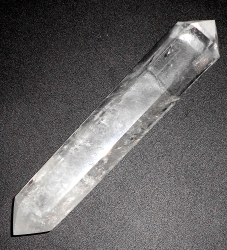Cristal de roche biterminé Cristal de roche de 94g