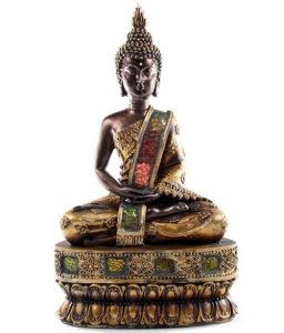 Statuette Bouddha Thaï méditant
