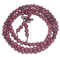 Mâlâ Tibétain en bois de violette Mâlâ de 108 perles
