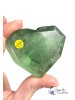 Fluorite verte | Coeur à facettes