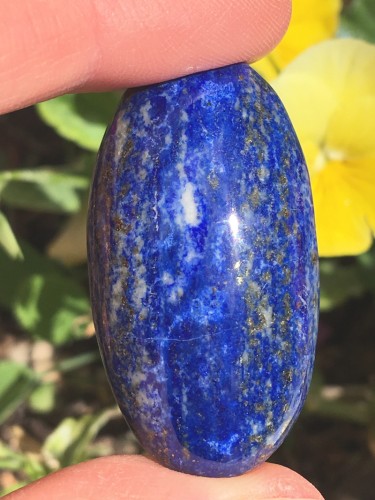 Galet en pierre lapis lazuli de 25g