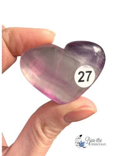 pierre fluorite violette
