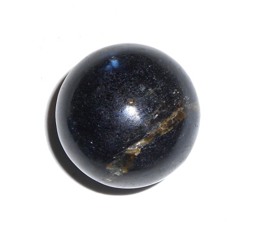 Pierre tourmaline noire polie en sphère 4cm