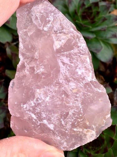 Pierre quartz rose brut